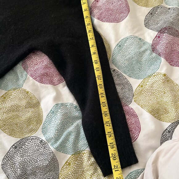 Simons Contemporaine Alpaca Wool Blend Sweater Black Women Large very soft! - Picture 8 of 8